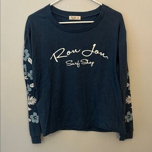 Ron Jon Blue Crew Neck Shirt